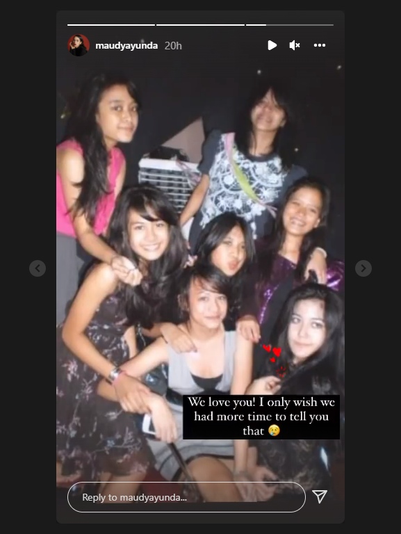 Maura Anak Nurul Arifin Meninggal Dunia, Maudy Ayunda Ungkap \'Penyesalan\' Ini