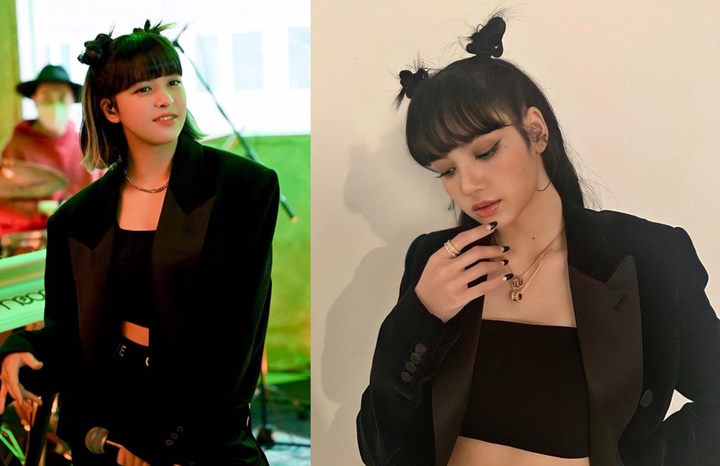 Lily NMIXX dinilai memiliki gaya meniru Lisa BLACKPINK