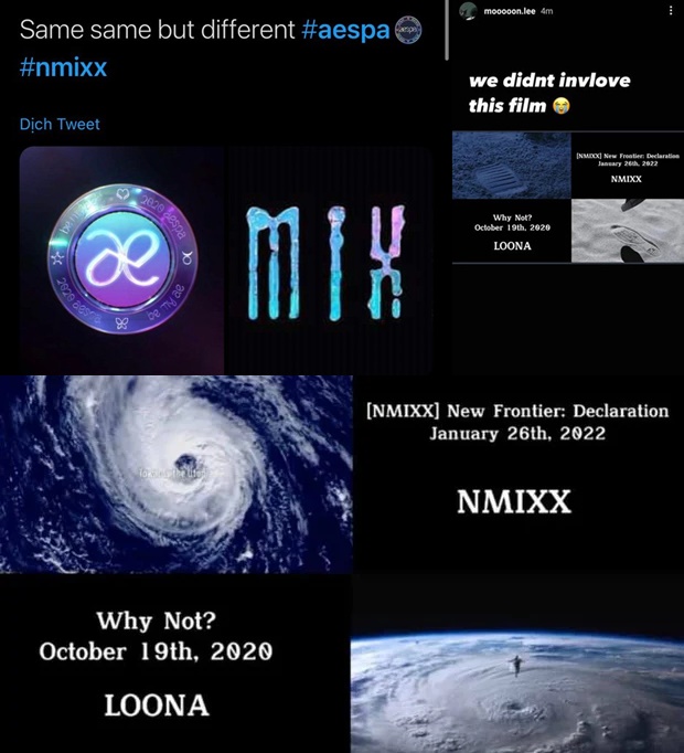 Kemiripan konsep NMIXX dengan aespa dan LOONA