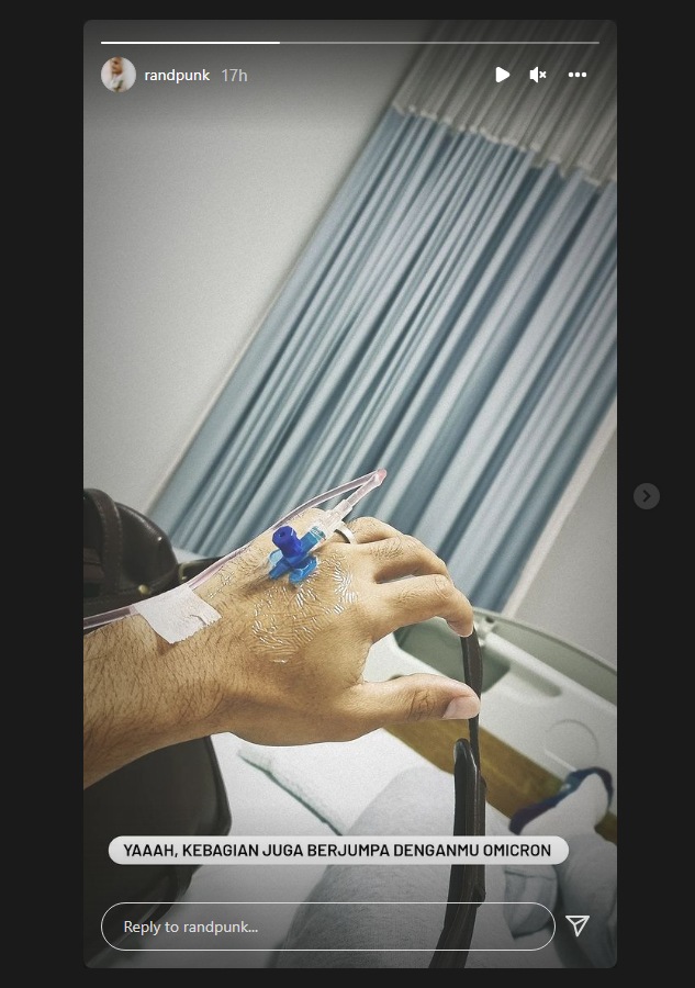 Terinfeksi Varian Omicron, Randy Pangalila: Yah Kebagian Juga