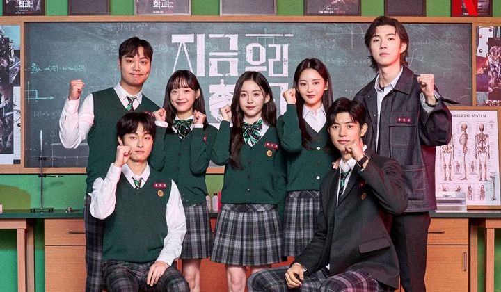 Foto: Park Solomon-Lee Yoo Mi dan Cho Yi Hyun Cs Bicara Keunikan dan Kesuksesan 'All of Us Are Dead'