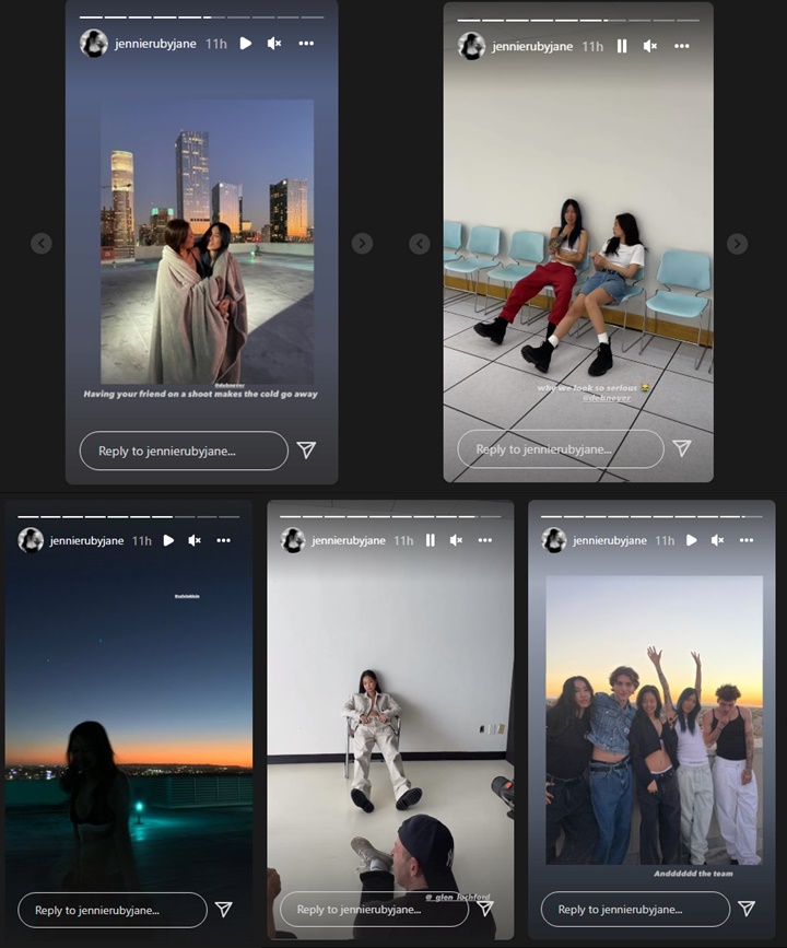 Jennie BLACKPINK membagikan momen bahagia ketika melakukan proyek baru bersama dengan Calvin Klein