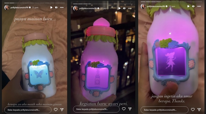 Prilly Latuconsina Random Cari Peri Malam-Malam