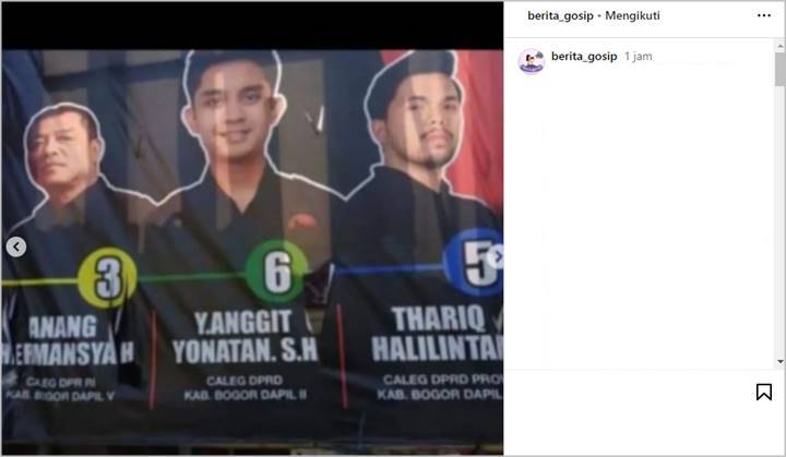 Thariq Halilintar Bungkam di Tengah Cibiran Soal Kabar Nyaleg, Pilih Pamer Wibawa Saat Mode Kerja