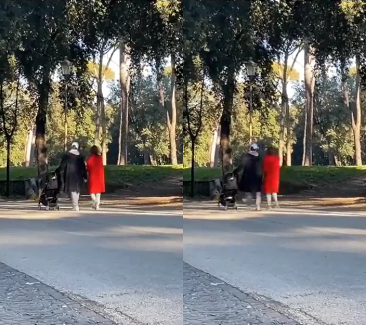 Song Joong Ki Tampilkan Sisi Family Man Saat Jalan Bareng Istri dan Anak